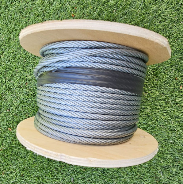 5mm Galvanised Wire Rope – Sportnetting