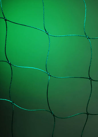 Standard Football Netting - 120mm mesh Green - Sportnetting